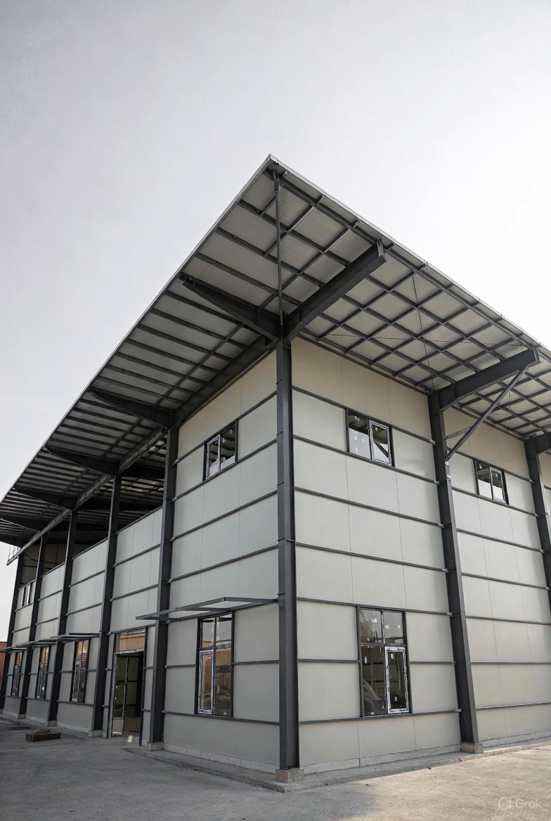 سوله سازی صنعتی: راهنمای جامع طراحی، اجرا، قیمت و گارانتی ۲۰ ساله توسط افق سوله آریا