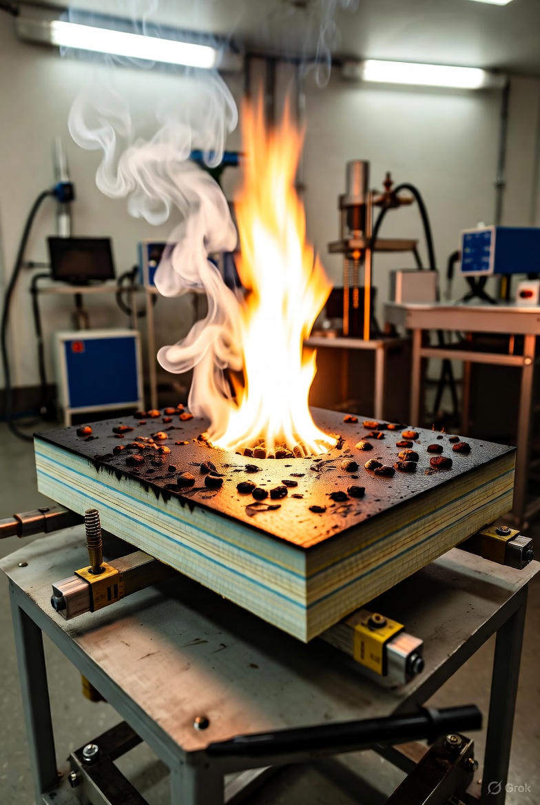 ساندویچ پنل ضد حریق برای سوله و پست برق: استانداردهای لازم و کاربرد عملی