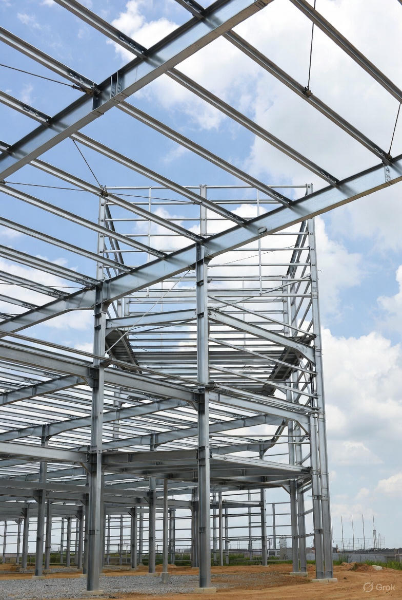 اسکلت فلزی پیش‌ساخته؛ راهنمای کامل ۱۴۰۴ و مزایا، معایب و نکات اجرایی